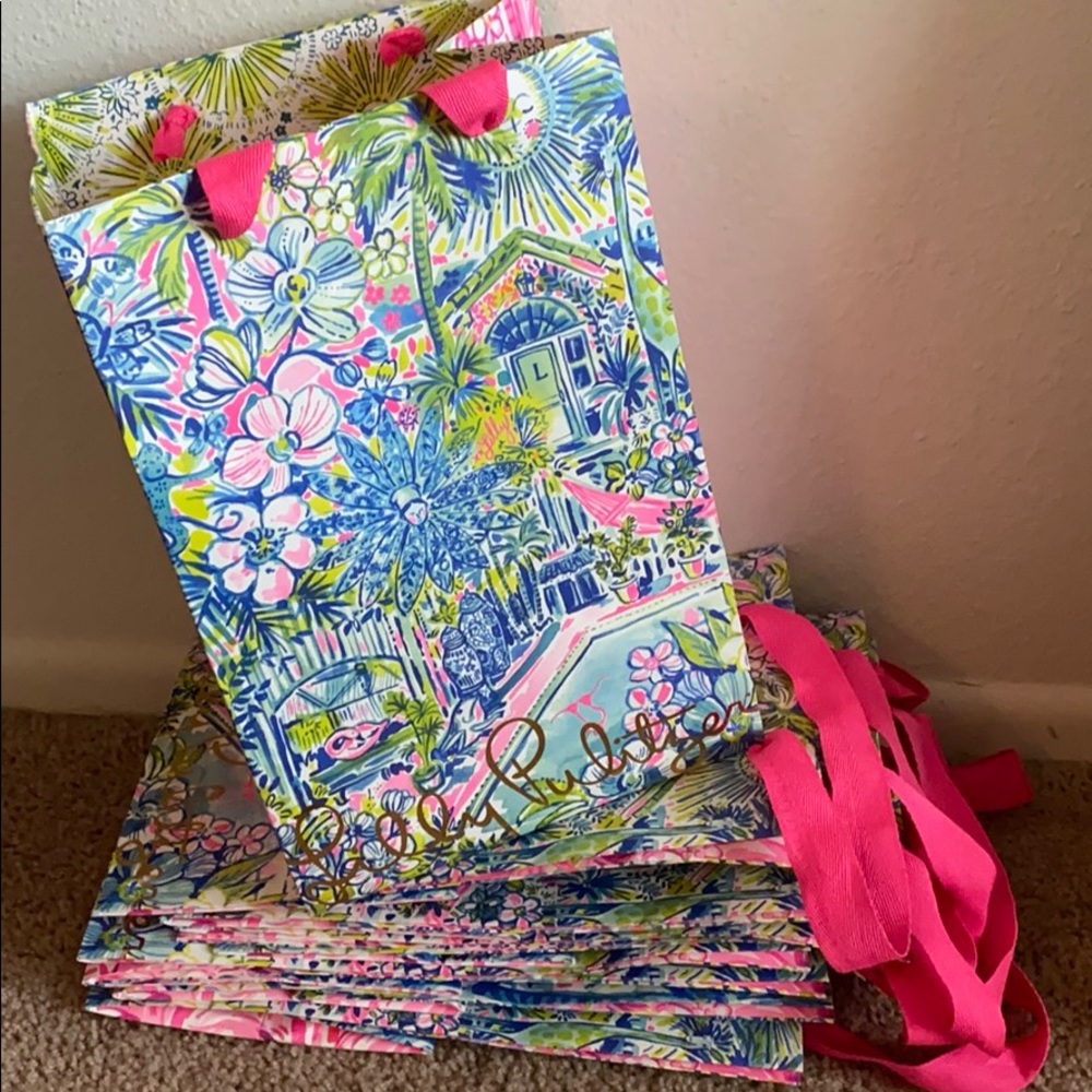Lilly Pulitzer Shopping Bags